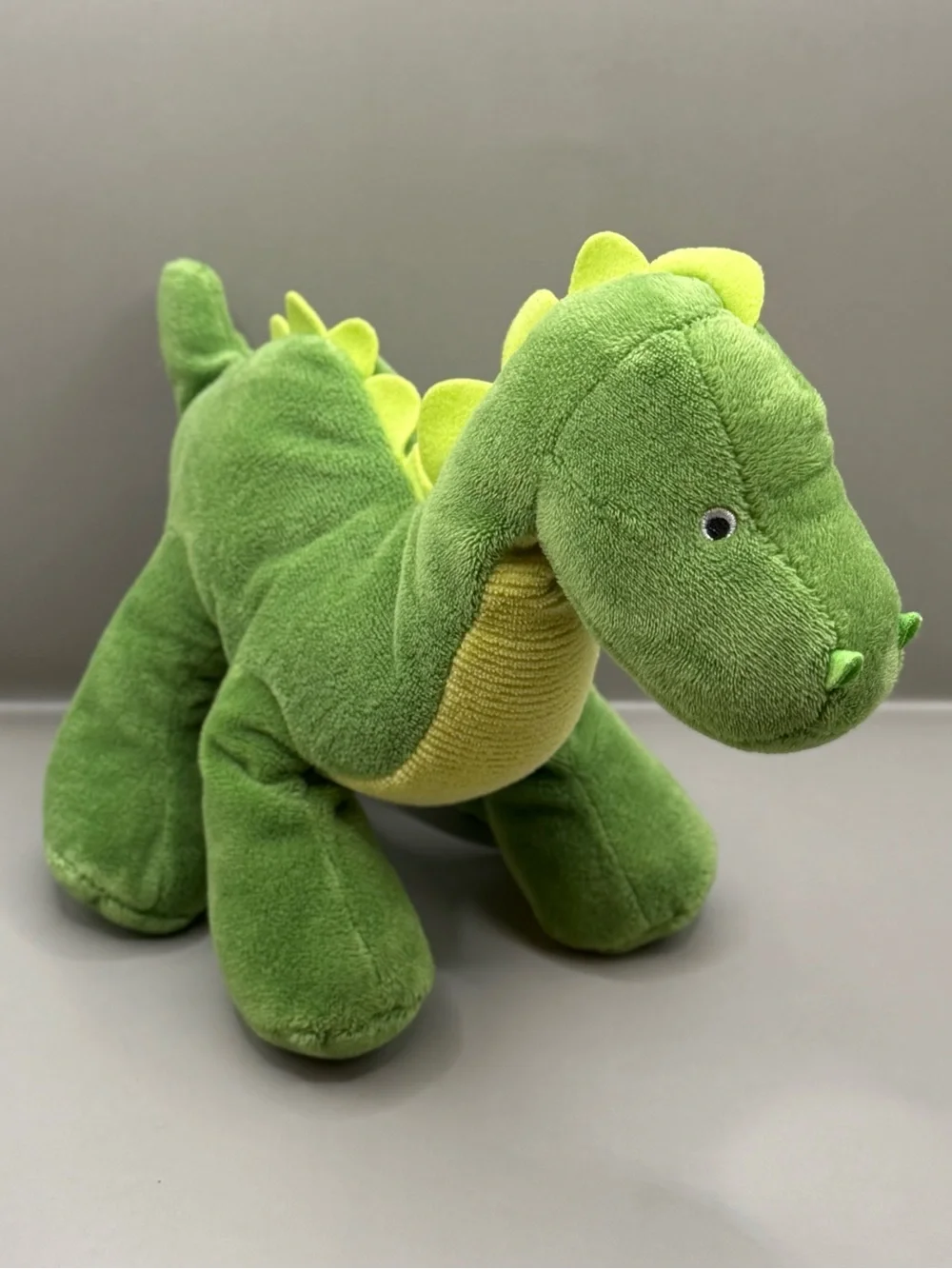 Carters Green Dinosaur Plush Stuffed Animal Baby Lovey
